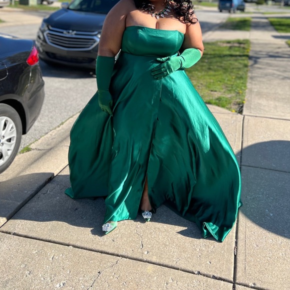 fanciest Dresses Emerald Green Ball Gown Poshmark